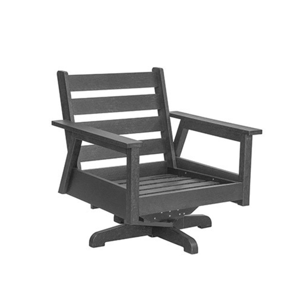 C. R. Plastics Tofino Swivel Arm Chair - DSF284 1