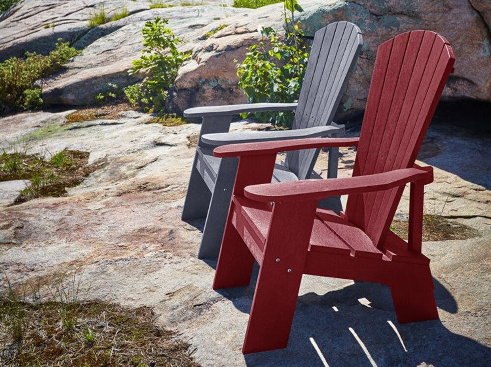 Captiva Casual 2 Piece Capterra Recycled Plastic Adirondack Set - CC2PCRPAS