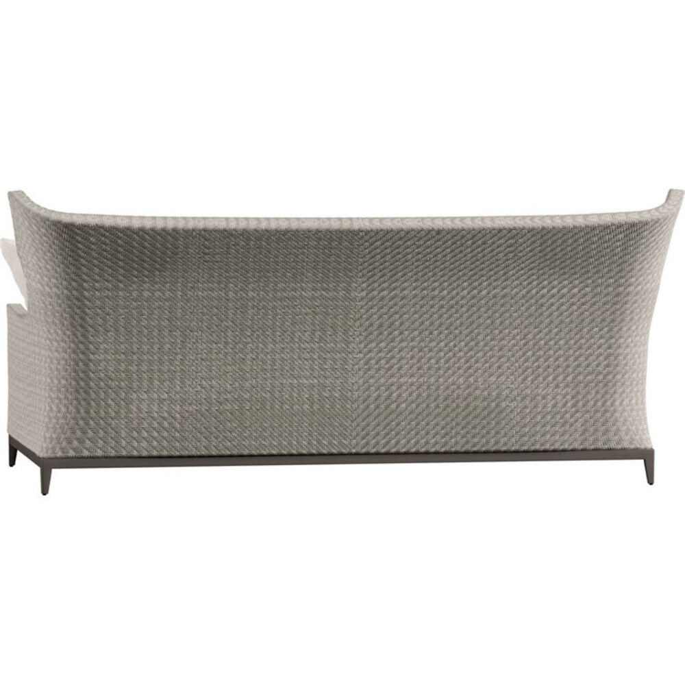 Captiva Casual Bernhardt Exteriors Pewter Gray Patio Sofa - BHEOP1107B 3