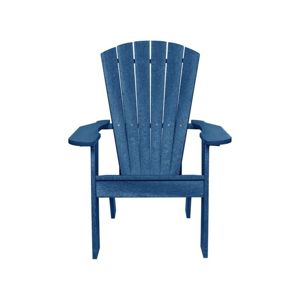 Captiva Casual Capterra Recycled Plastic Patio Adirondack Chair - CAPCX09 2