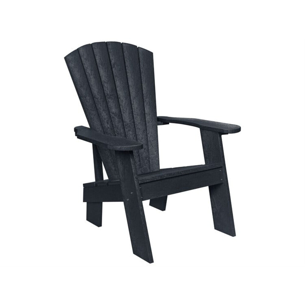 Captiva Casual Capterra Recycled Plastic Patio Adirondack Chair - CAPCX09 5