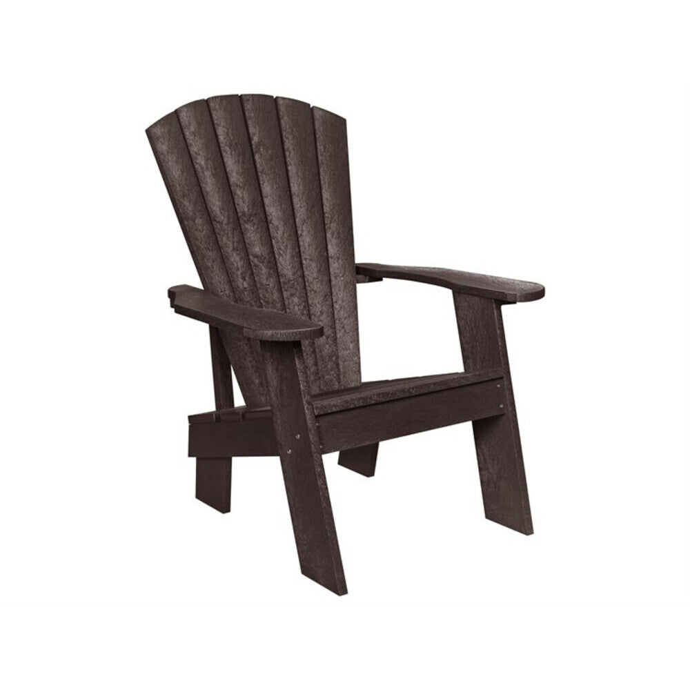 Captiva Casual Capterra Recycled Plastic Patio Adirondack Chair - CAPCX09 7