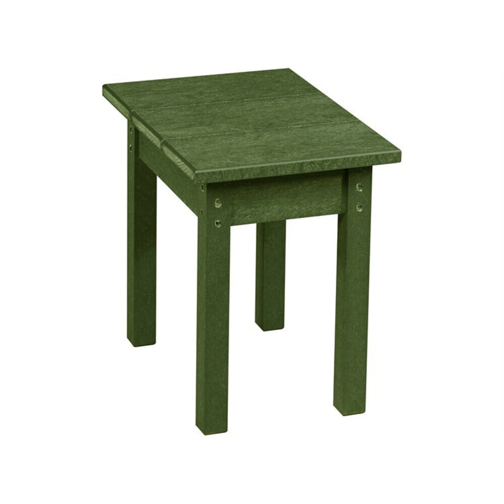 Captiva Casual Capterra Recycled Plastic Square Outdoor Patio End Table - CAPTX01 4