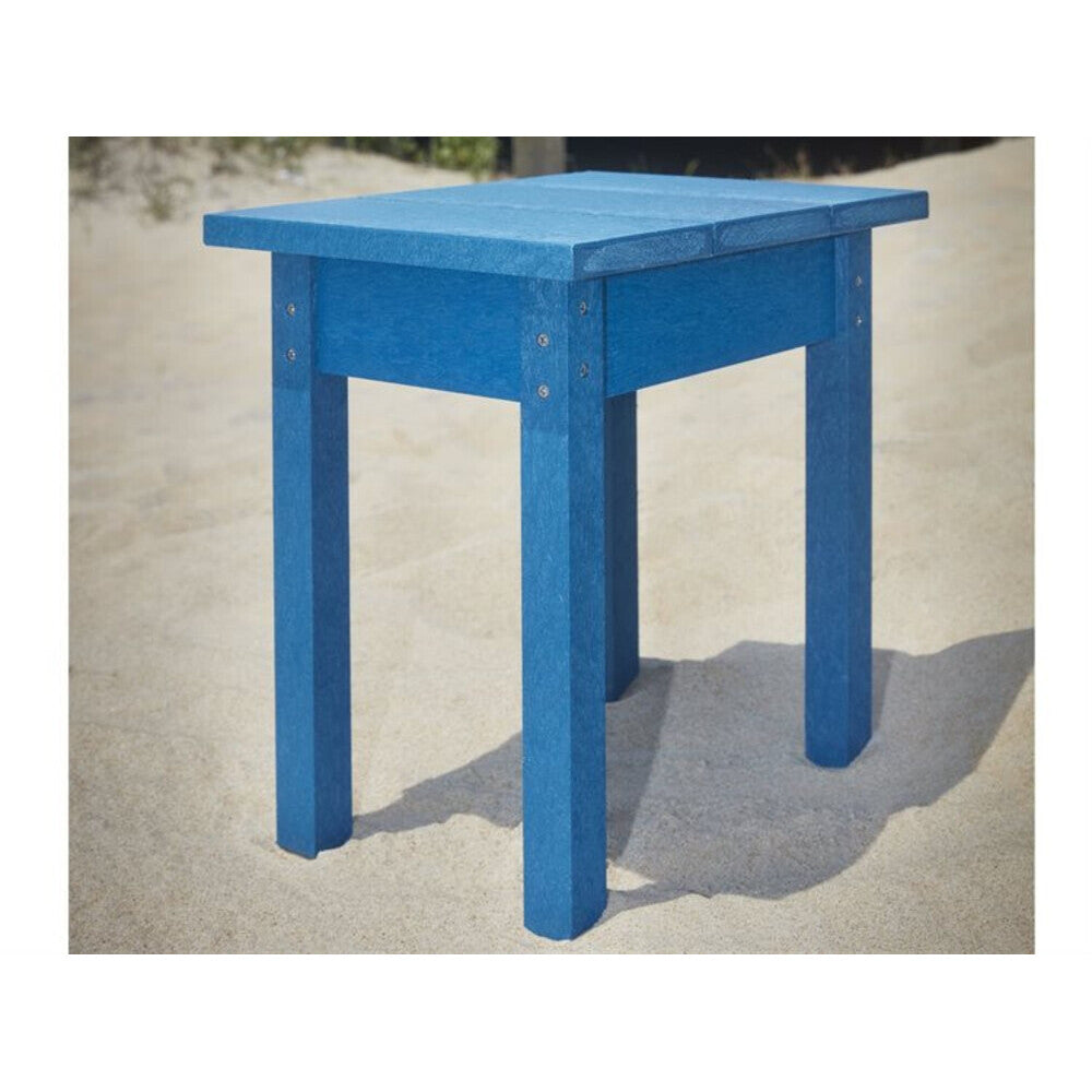 Captiva Casual Capterra Recycled Plastic Square Outdoor Patio End Table - CAPTX01 7