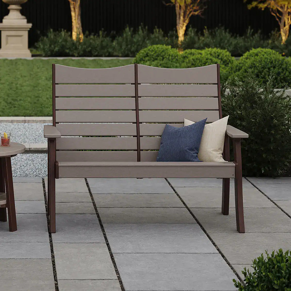 LuxCraft 4' Contour Bench Additional Image - 1