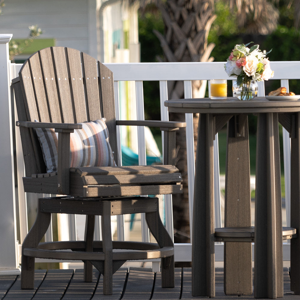 LuxCraft Adirondack Swivel Chair - Counter Height Additional Image - 1