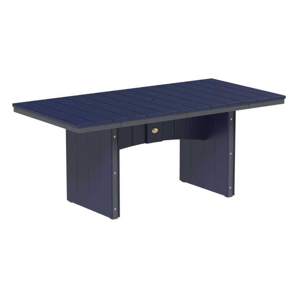 LuxCraft Urban 3' x 6' Rectangular Dining Table - Counter Height