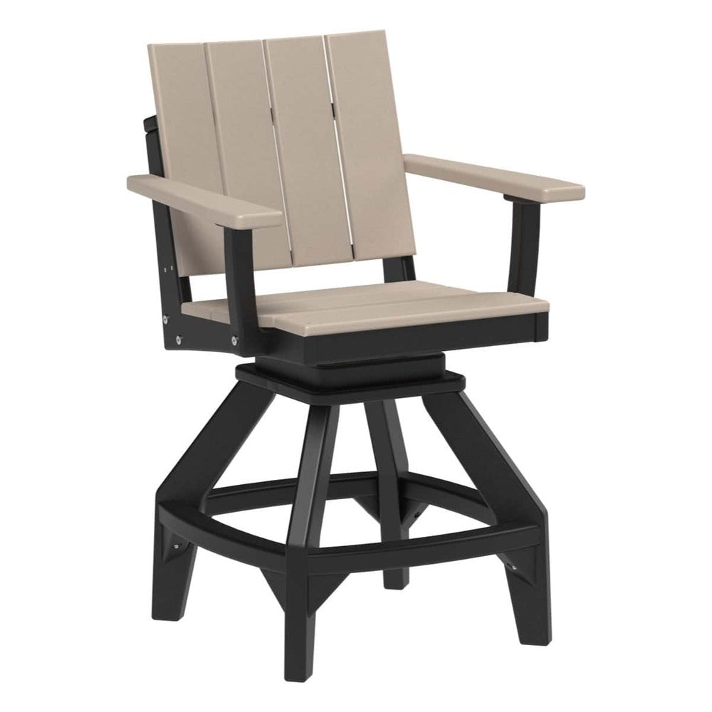 LuxCraft Urban Swivel Chair Additional Image - - Counter Height 18
