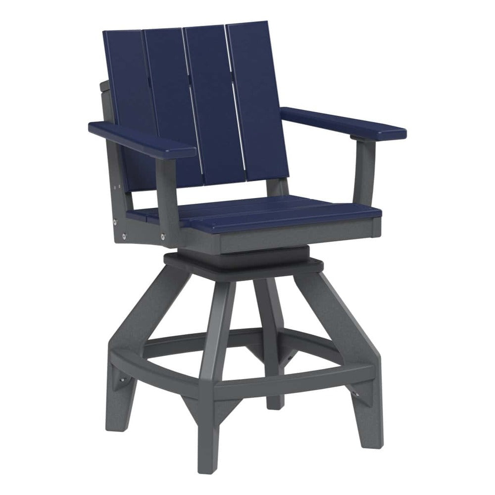 LuxCraft Urban Swivel Chair - Counter Height