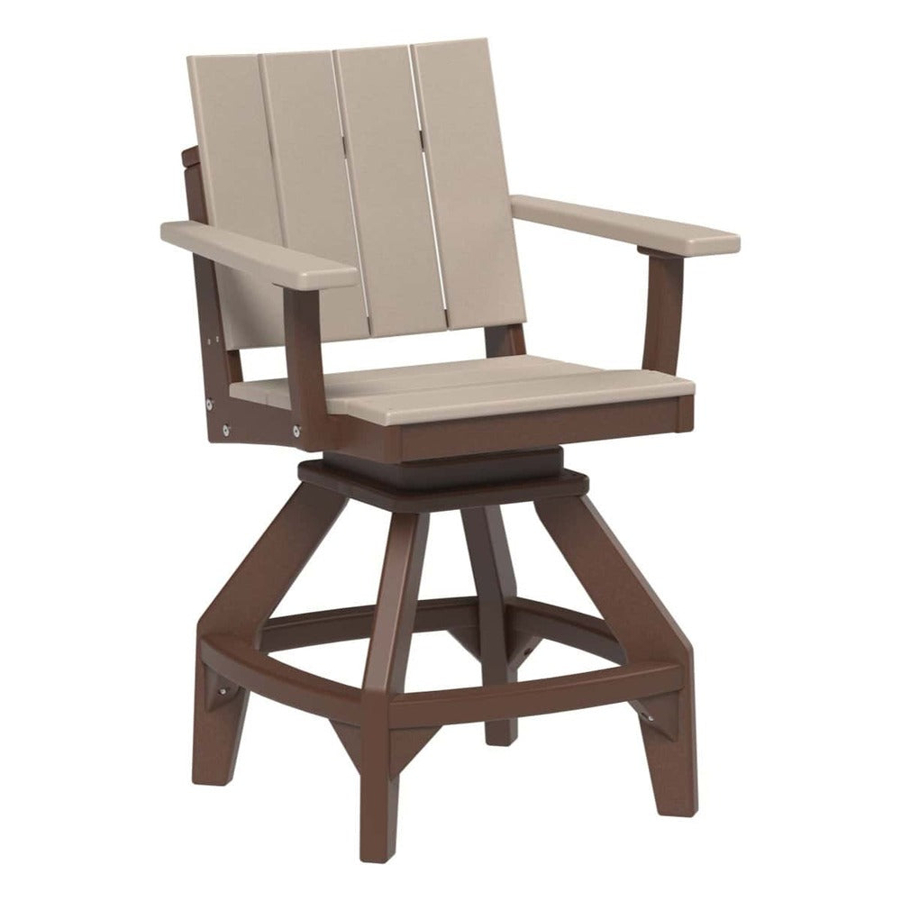 LuxCraft Urban Swivel Chair - Counter Height