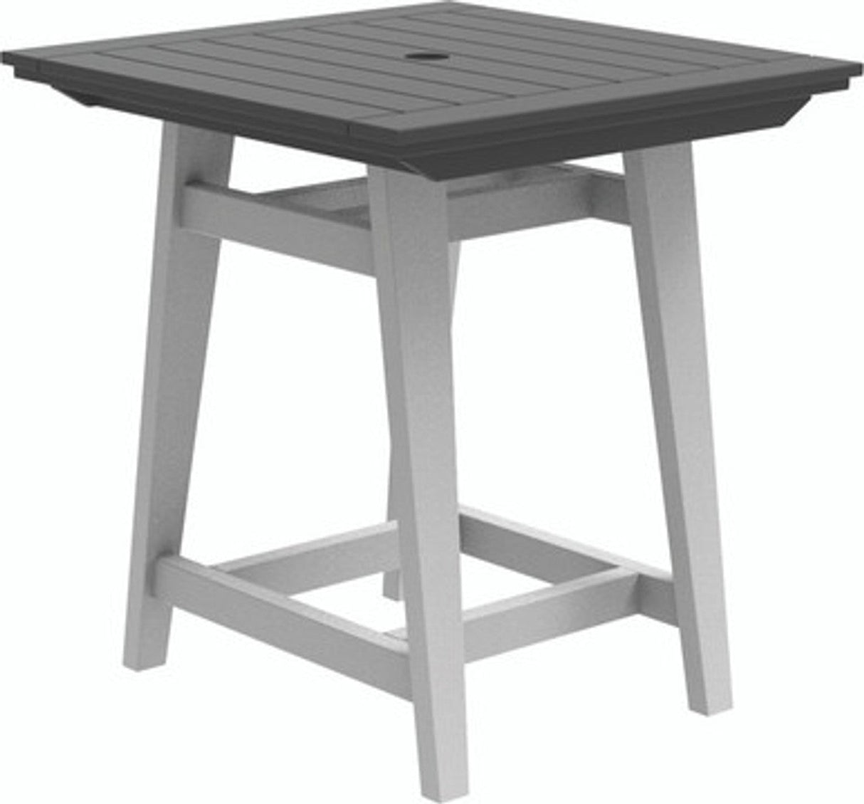 Seaside Casual 3 Piece Balcony Adirondack Collection - SC3PBAC-48 1