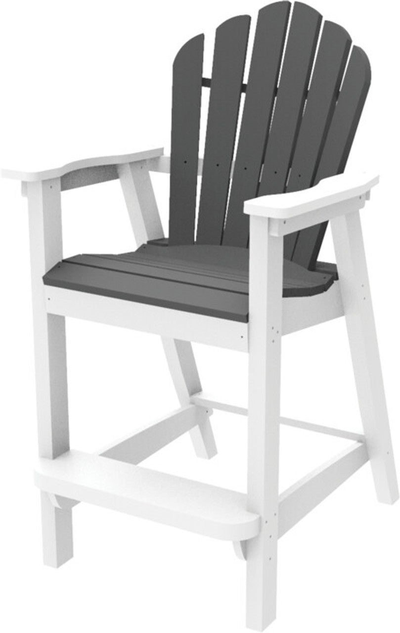 Seaside Casual Adirondack Classic Bar Chair - SC-061