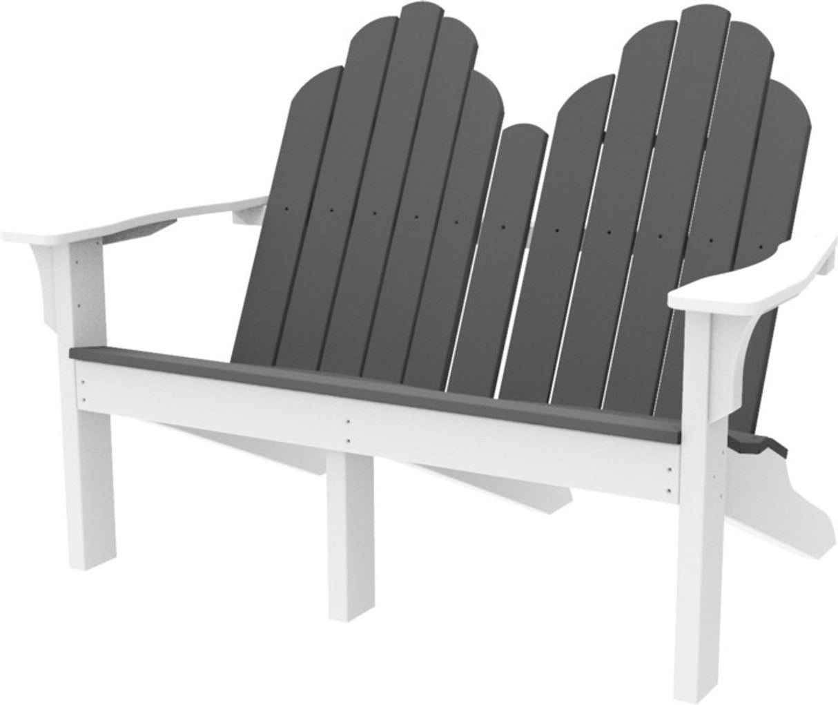 Seaside Casual Adirondack Classic Love Seat - SC-012