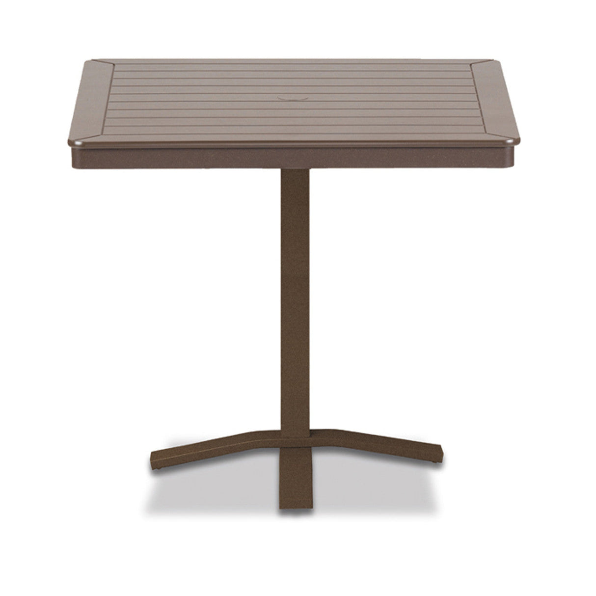 Telescope Balcony Height 36" Square MGP Top Table w/ Pedestal