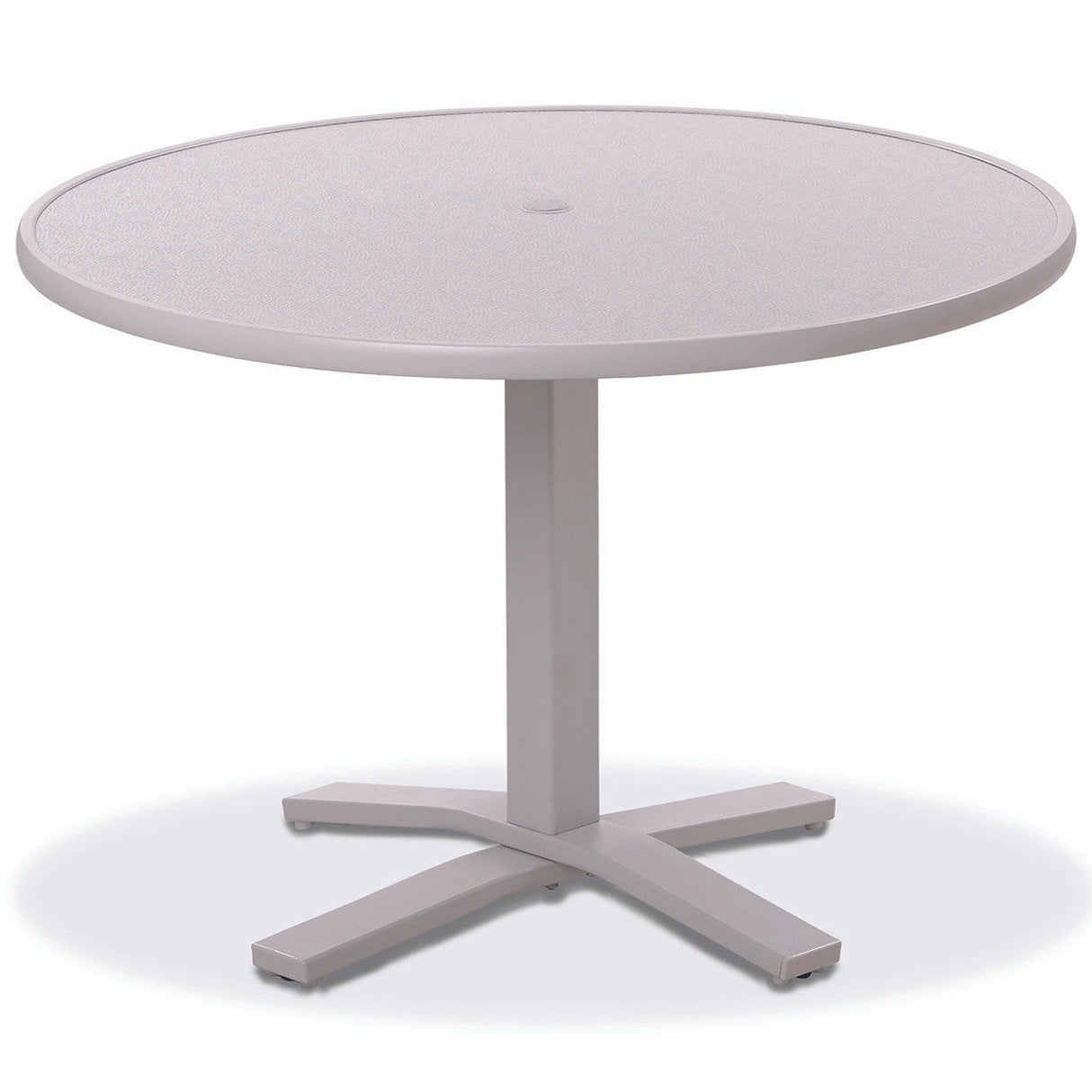 Telescope Balcony Height 42" Round Value Hammered Top Table w/ Pedestal - T900-3X20BAS