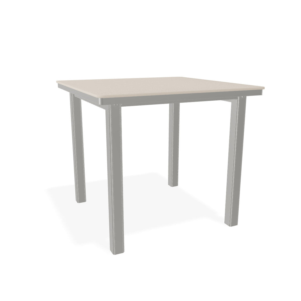 Telescope Balcony Height 64" Square MGP Top Table