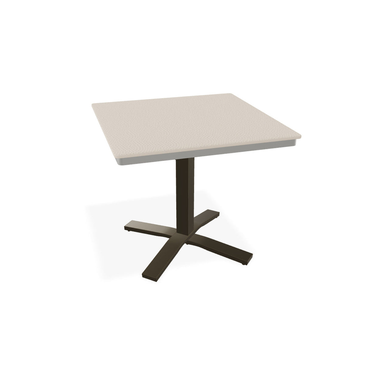 Telescope Bar Height 32" Square Table w/ Pedestal - T150-4X20BAS