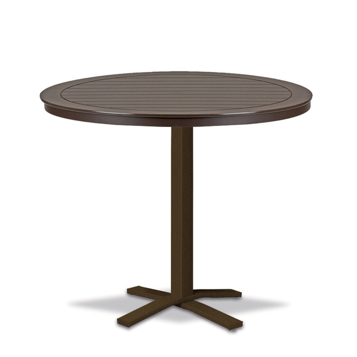 Telescope Bar Height 42" Round MGP Top Table w/ Pedestal