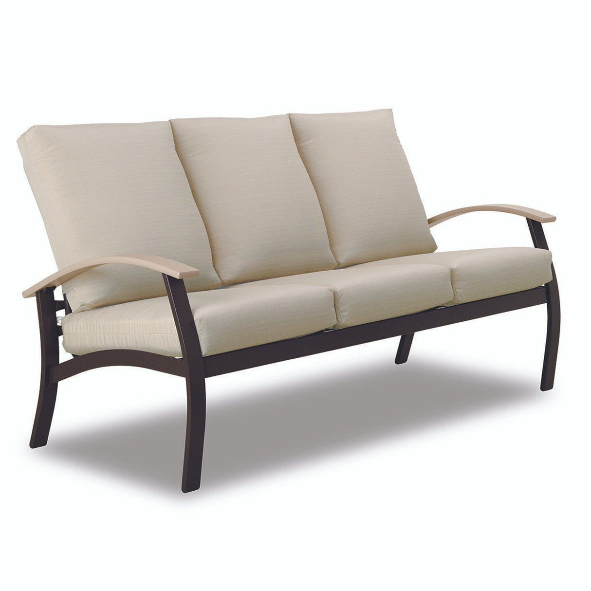 Telescope Belle Isle MGP Cushion Three-Seat Sofa w/ Polymer Accents - B090