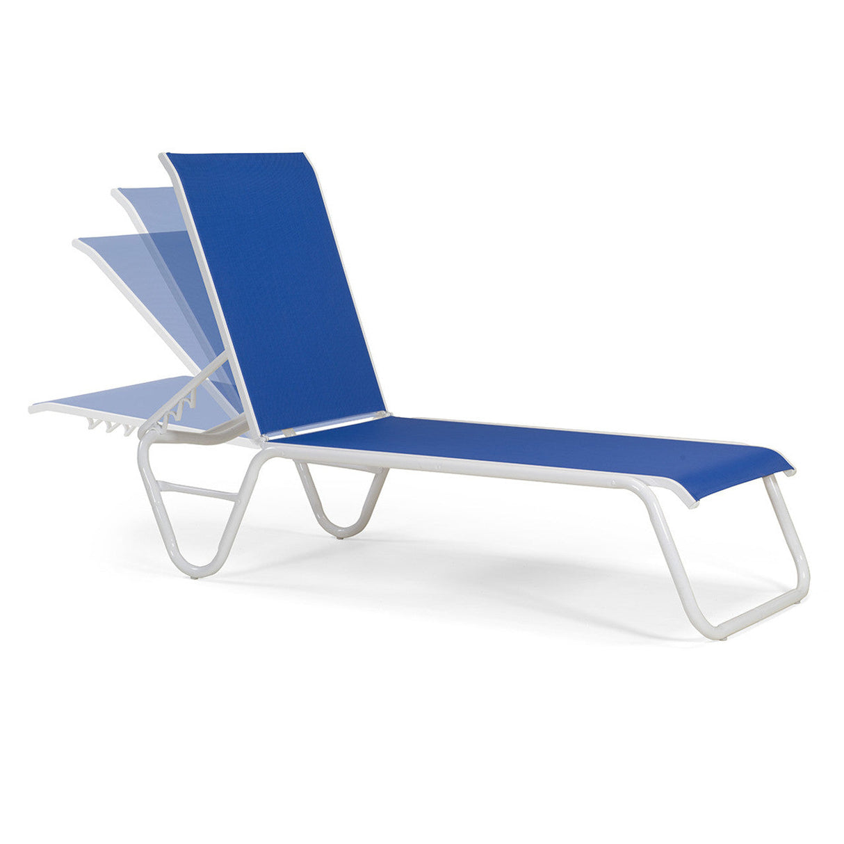 Telescope Gardenella Sling Four-Position Lay-flat Stacking Armless Chaise - 8080 19