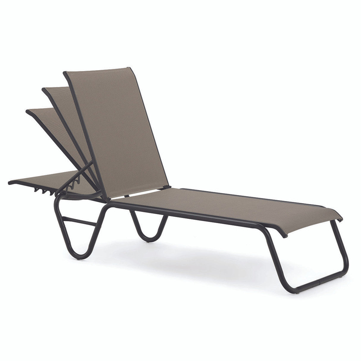 Telescope Gardenella Sling Four-Position Lay-flat Stacking Armless Chaise - 8080 7