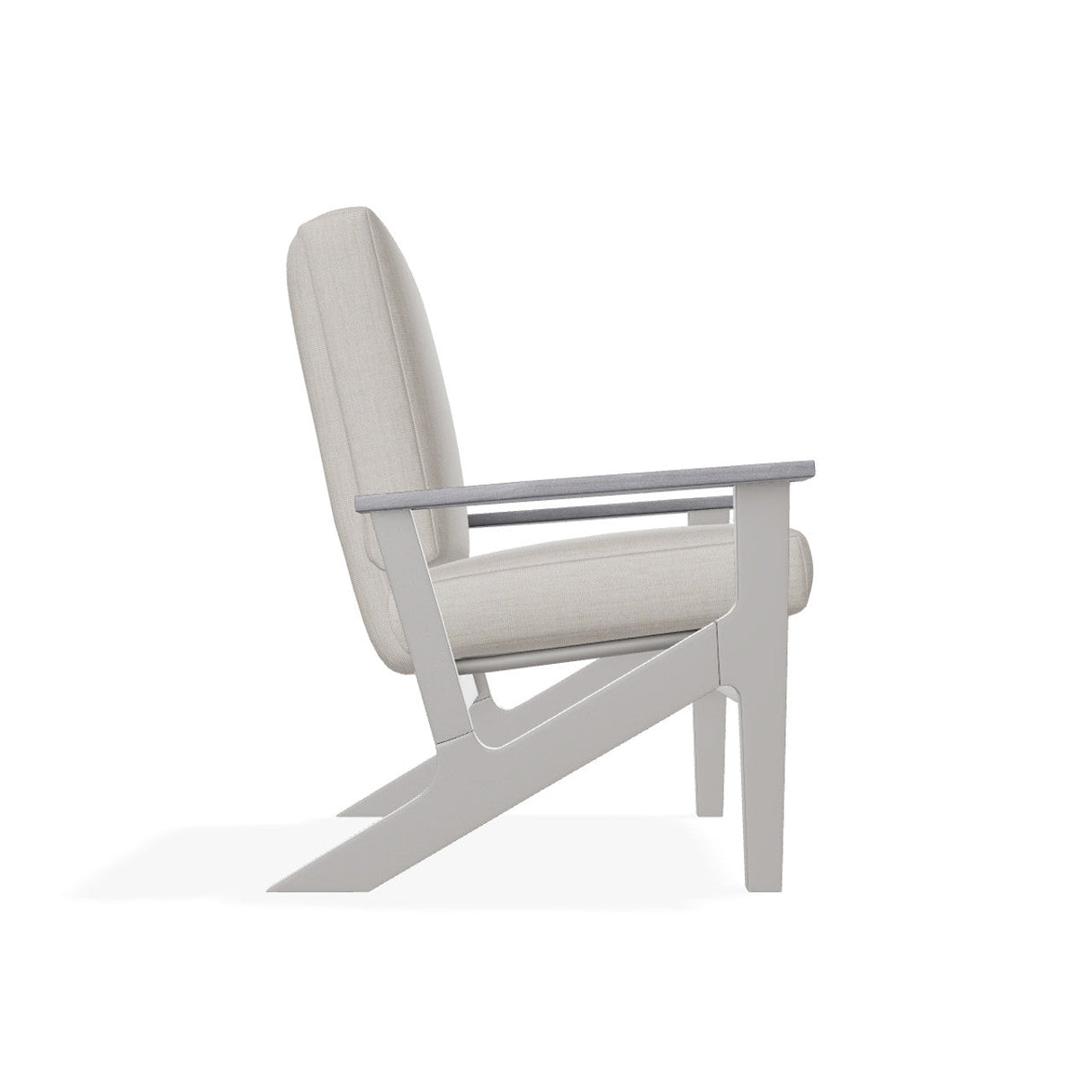 Telescope Wexler MGP Cushion Chat Height Arm Chair w/ Rustic Arms - R070 1