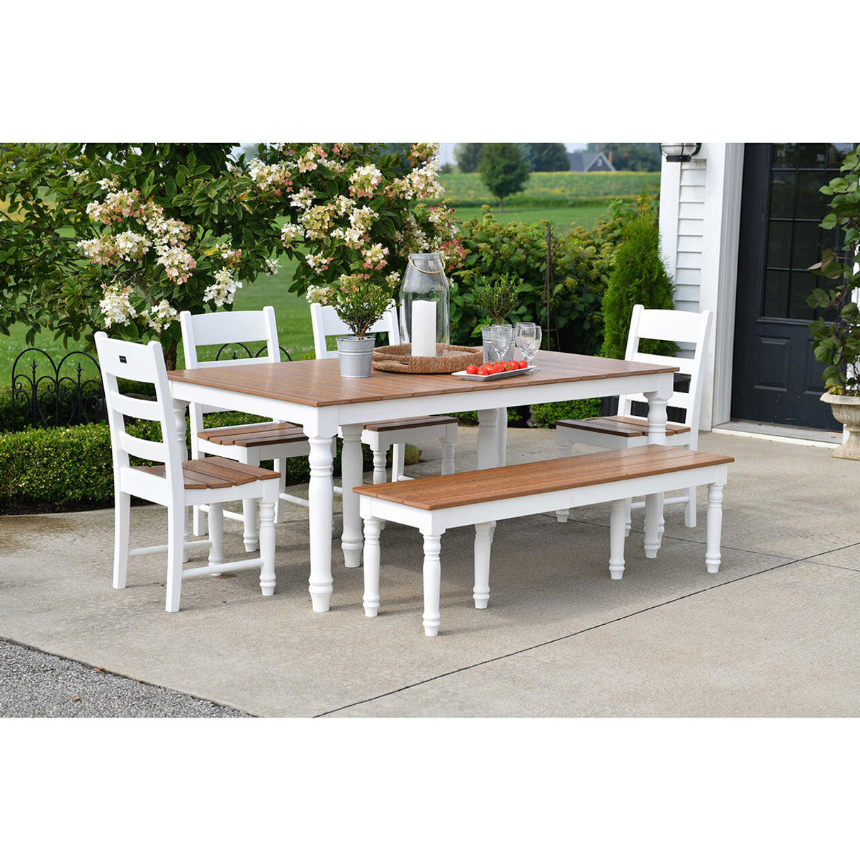 Wildridge 7 Piece Farm House Dining Set - LCC-588