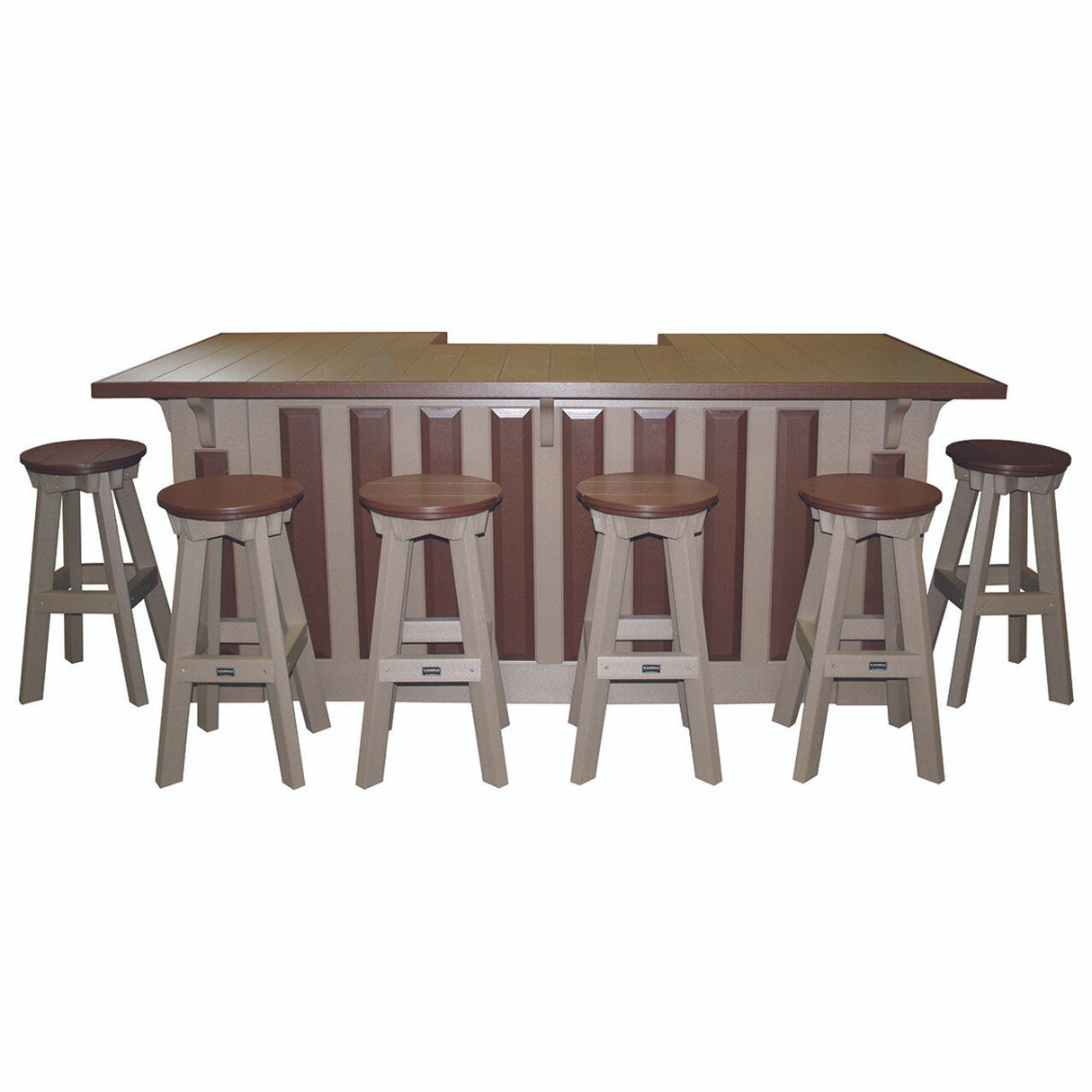 Wildridge 7 Piece Heritage Bar Set - LCC-181-8