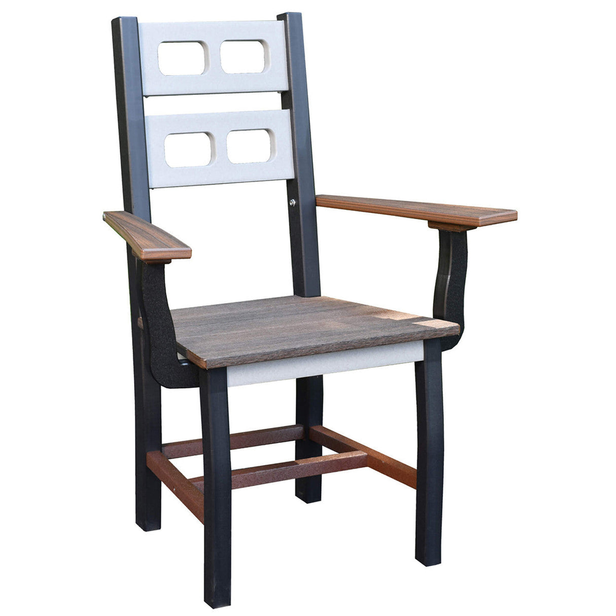 Wildridge David Lewis Manhattan Forge Dining Chair with Arms - LCC-854