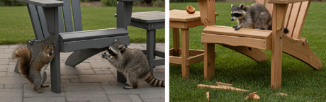 Berlin Gardens: Poly Furniture vs. Backyard Wildlife