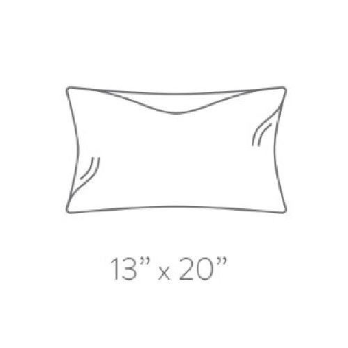 Berlin Gardens 13" x 20 Throw Pillow Tasseled Fiber