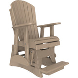 LuxCraft 2' Adirondack Balcony Glider Chair