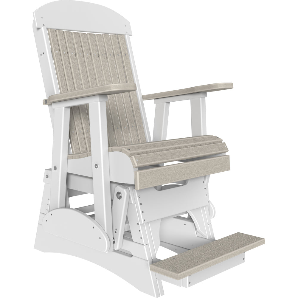 LuxCraft 2' Classic Balcony Glider Chair