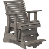LuxCraft 2' Plain Balcony Glider Chair