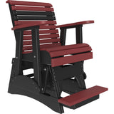 LuxCraft 2' Plain Balcony Glider Chair