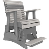 LuxCraft 2' Plain Balcony Glider Chair
