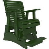 LuxCraft 2' Plain Balcony Glider Chair