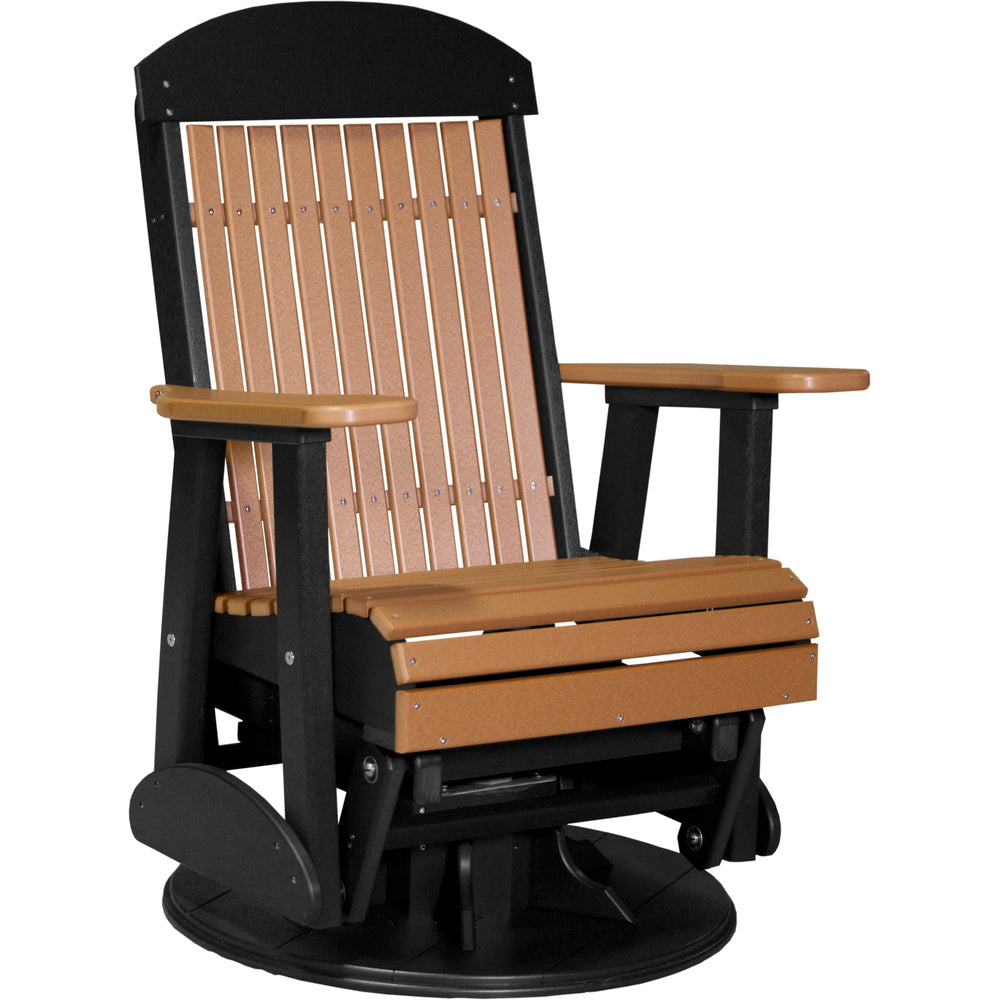 LuxCraft 2' Classic Swivel Glider