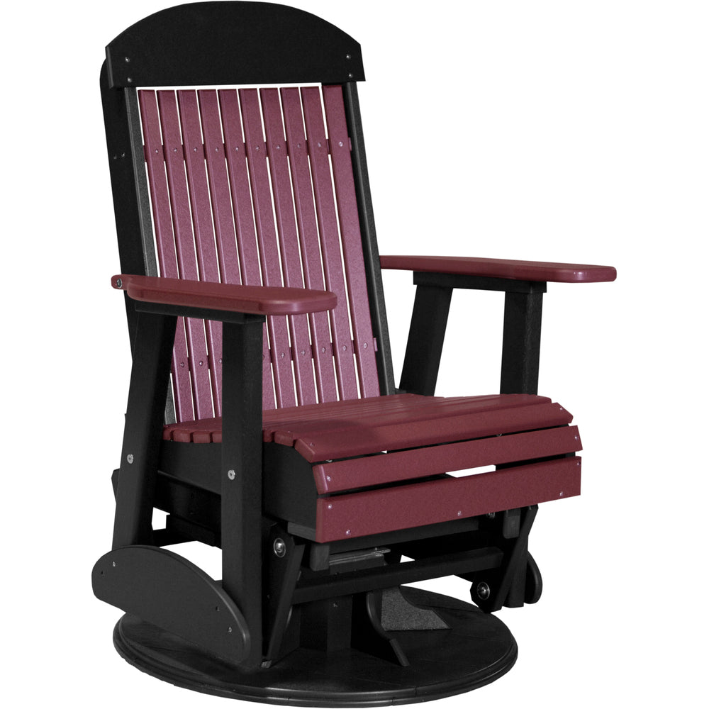 LuxCraft 2' Classic Swivel Glider