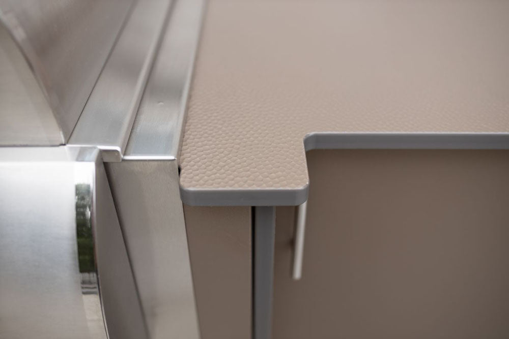 Berlin Gardens Agora 83" Outdoor Kitchen for Fire Magic Grill