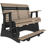 LuxCraft 4' Plain Balcony Glider