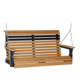 LuxCraft 4' Plain Swing Chair