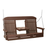 LuxCraft 5' Classic Swing Chair