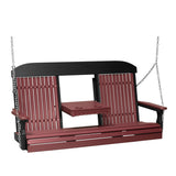 LuxCraft 5' Classic Swing Chair