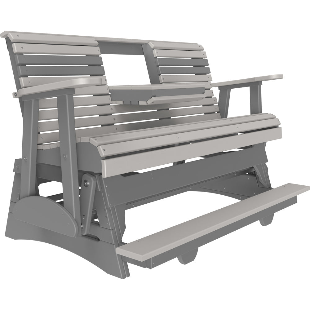 LuxCraft 5' Plain Balcony Glider