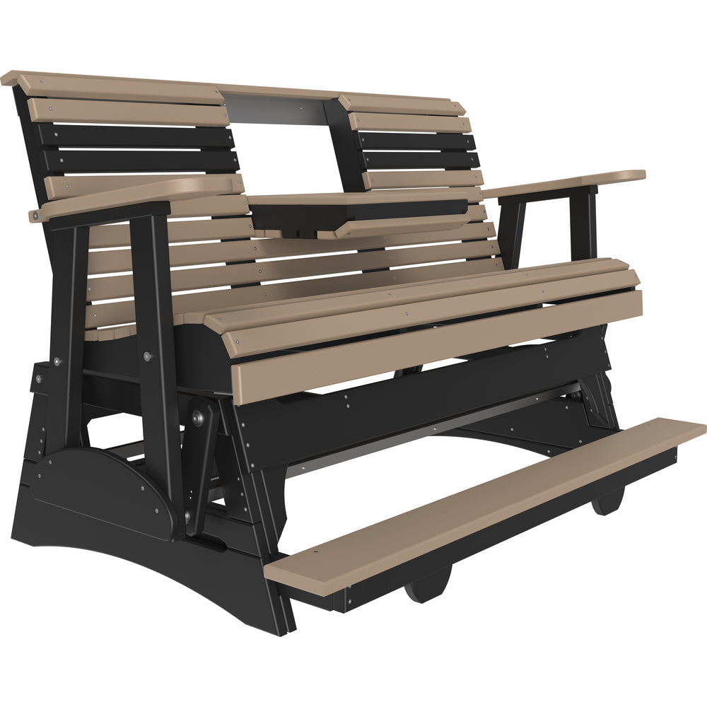 LuxCraft 5' Plain Balcony Glider