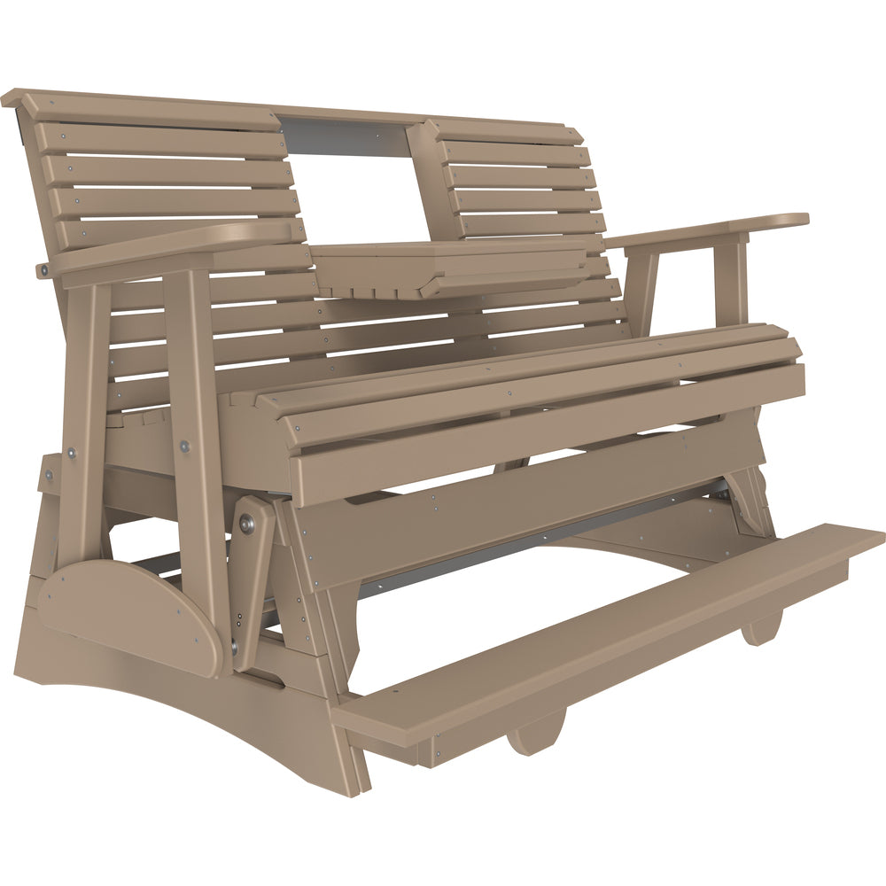 LuxCraft 5' Plain Balcony Glider