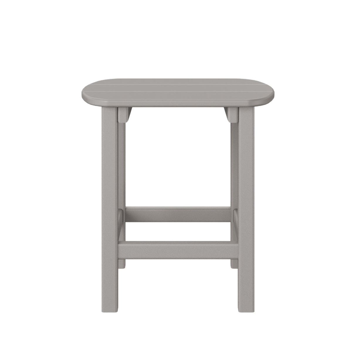 Daybreak Oval Side Table, Dove Gray - OPENBOX
