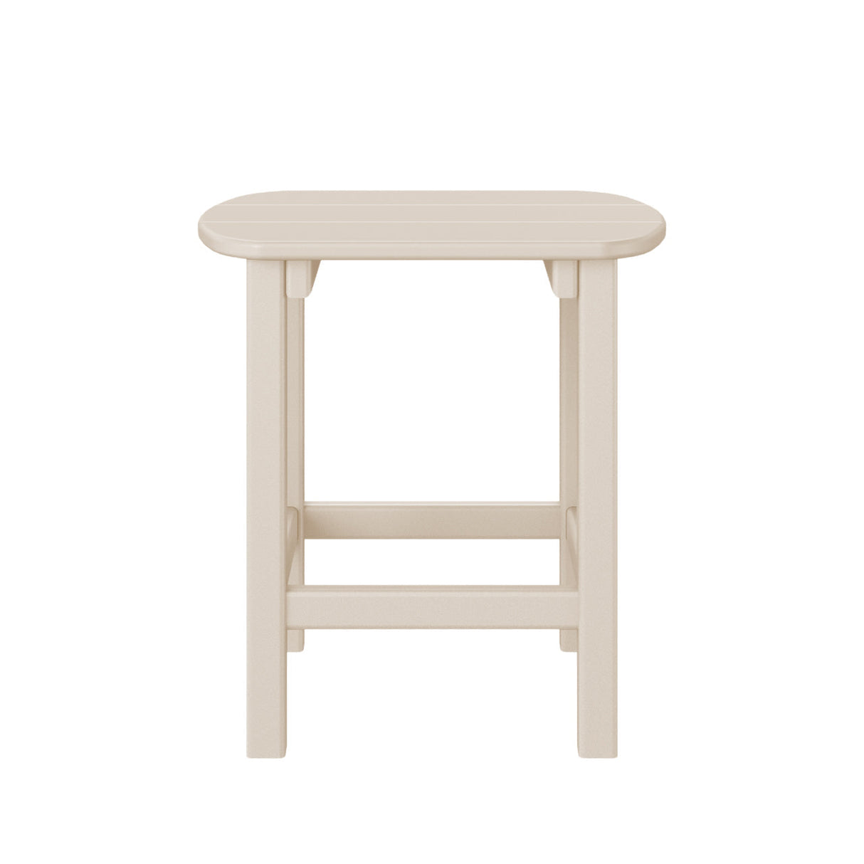 Artifex Oval Side Table, Seashell  - Quick Ship