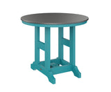 Berlin Gardens Garden Classic 38" Round Bar Table with Hammered Top